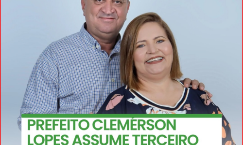 Prefeito Clemérson Lopes assume terceiro mandato em Montividiu do Norte